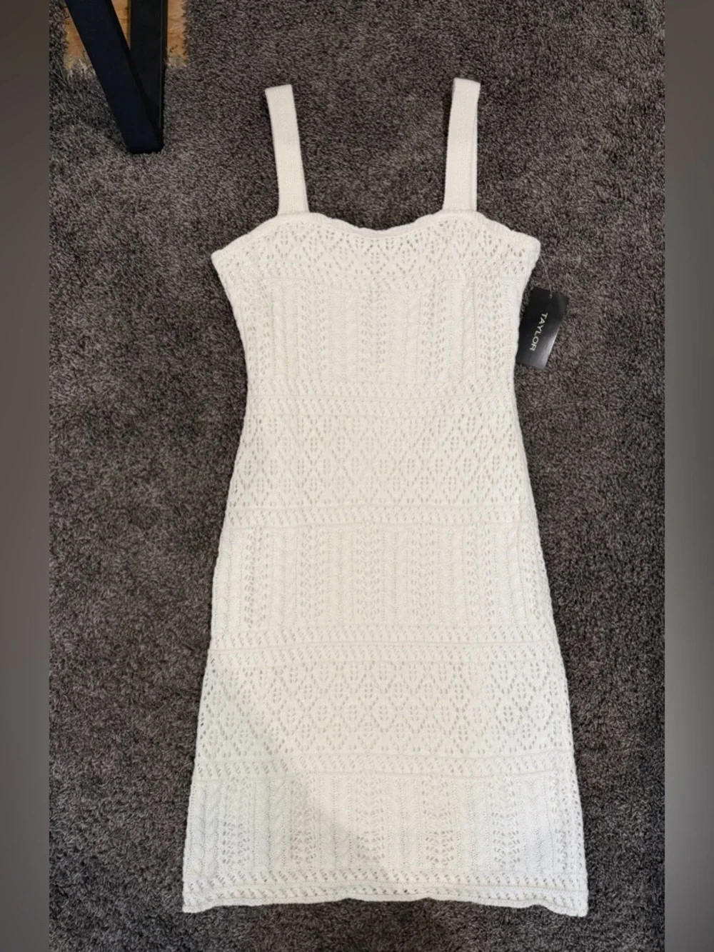 NWT TAYLOR crochet dress! Size S - Picture 2 of 8